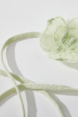 Dopamine Green Loose Short-Sleeve T-Shirt, Summer Knit Top for May Day Outings, Casual Style, Perfect for Photoshoots and Everyday Wear