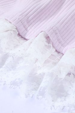 Dopamine Yellow Ruffled Short Sleeve T-Shirt for Women, Lace Trim Fake Two-Piece Top, Summer 90s Y2K Style