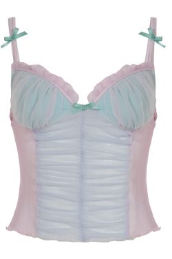 Dreamy Clouds Floral Bodycon Skirt - Ultra-Short, Low-Waist, Brushed Edge, Y2K Style Women's Half Skirt