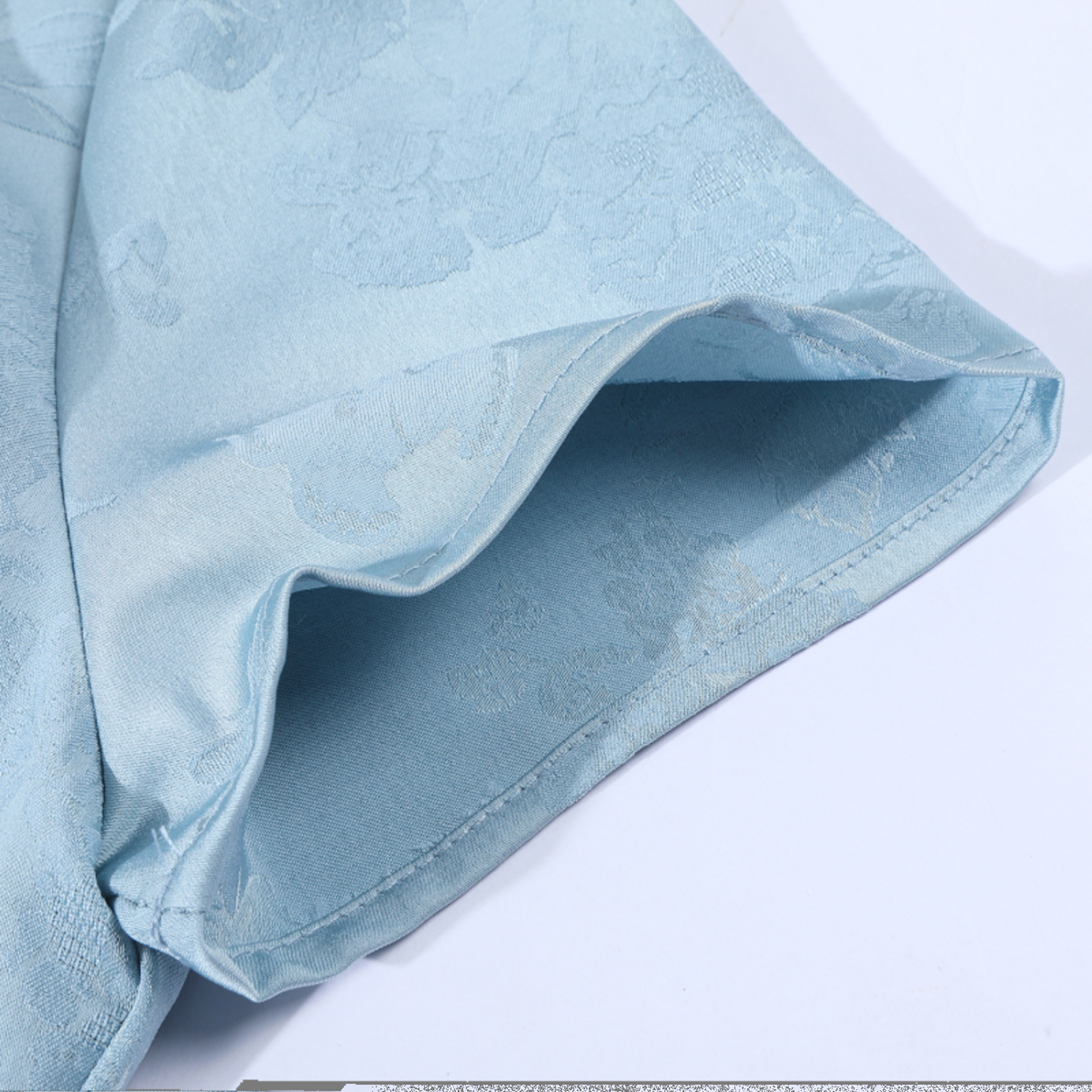 Elegant Blue Qipao Dress for Women - Chinese Style National Wind 2025 Summer Long Dress - Cool & Stylish Temperament Fashion Elegant Blue Qipao Dress for Women - Chinese Style National Wind 2025 Summer Long Dress - Cool & Stylish Temperament Fashion