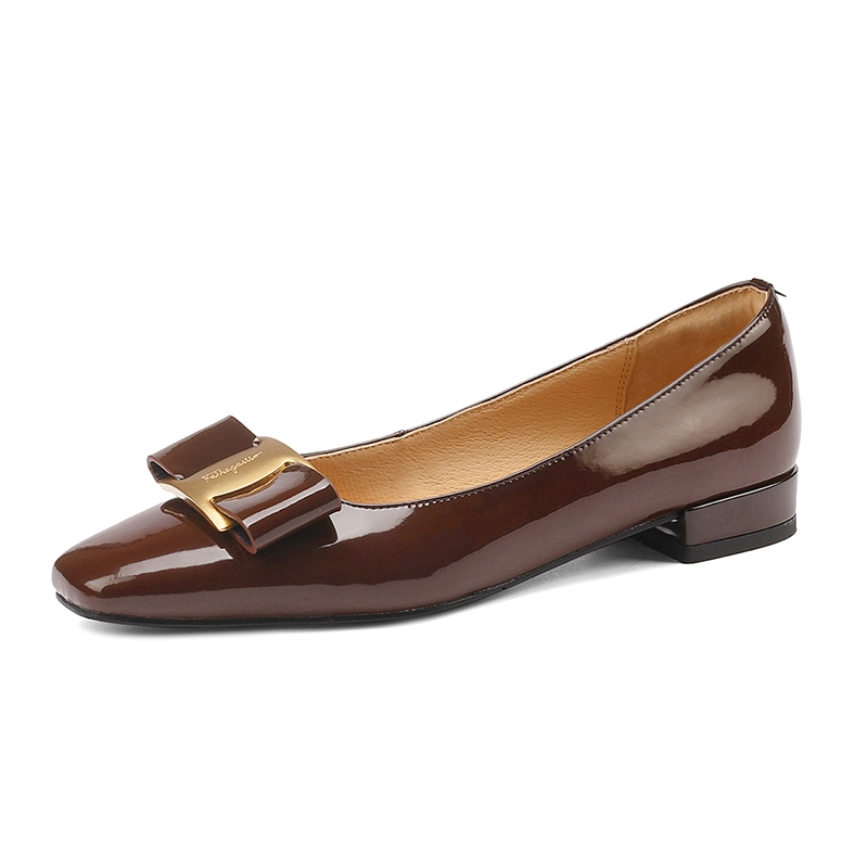 Elegant French Vintage 2cm Genuine Leather Flat Shoes with Bow - Timeless Chic Style for Effortless Elegance Elegant French Vintage 2cm Genuine Leather Flat Shoes with Bow - Timeless Chic Style for Effortless Elegance