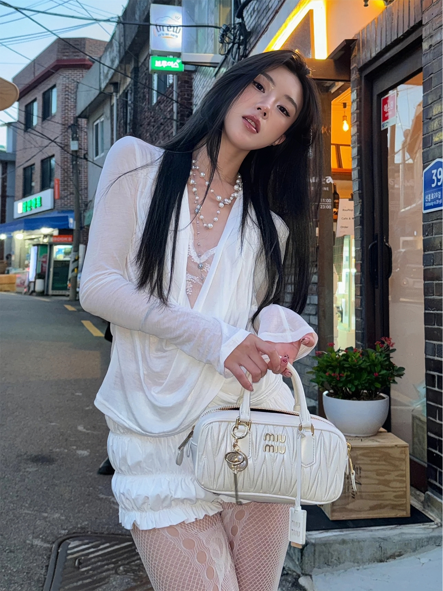 Elegant Sexy Crossed Drape Neck Lace Spliced Top for Women - Early Autumn Fashion Elegant Sexy Crossed Drape Neck Lace Spliced Top for Women - Early Autumn Fashion