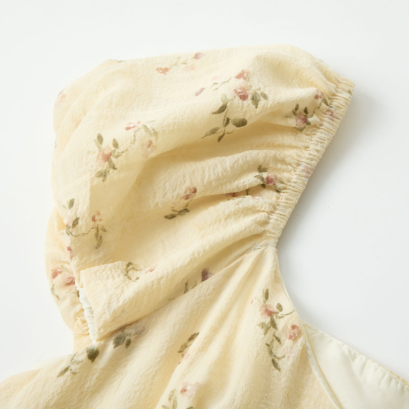 Elegant V-neck Floral Tea Break Dress - Slimming Waist-Defined Design, French Romantic Style, Yellow, Perfect for 90s & Y2K Fashion Elegant V-neck Floral Tea Break Dress - Slimming Waist-Defined Design, French Romantic Style, Yellow, Perfect for 90s & Y2K Fashion