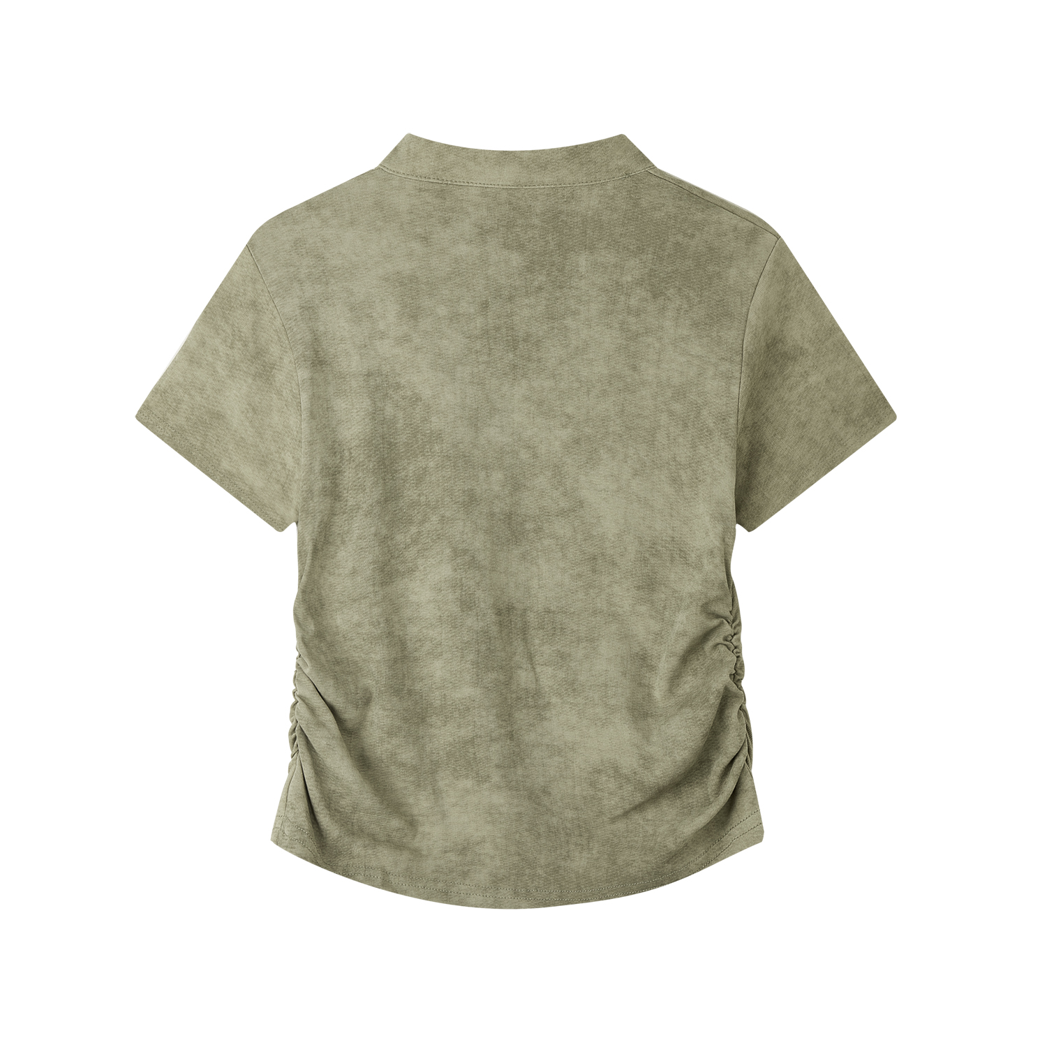 Elegant Women's Fitted Tie-Dye Embroidered Short-Sleeve T-Shirt - Pure Cotton Chinese Style Top for a Chic Look Elegant Women's Fitted Tie-Dye Embroidered Short-Sleeve T-Shirt - Pure Cotton Chinese Style Top for a Chic Look