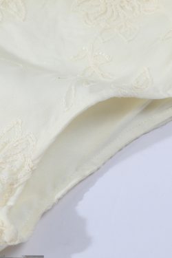 Elegant Women's Irregular Qipao Dress with Heavy Embroidery, National Style, Faux Two-Piece Design for a Sophisticated Look