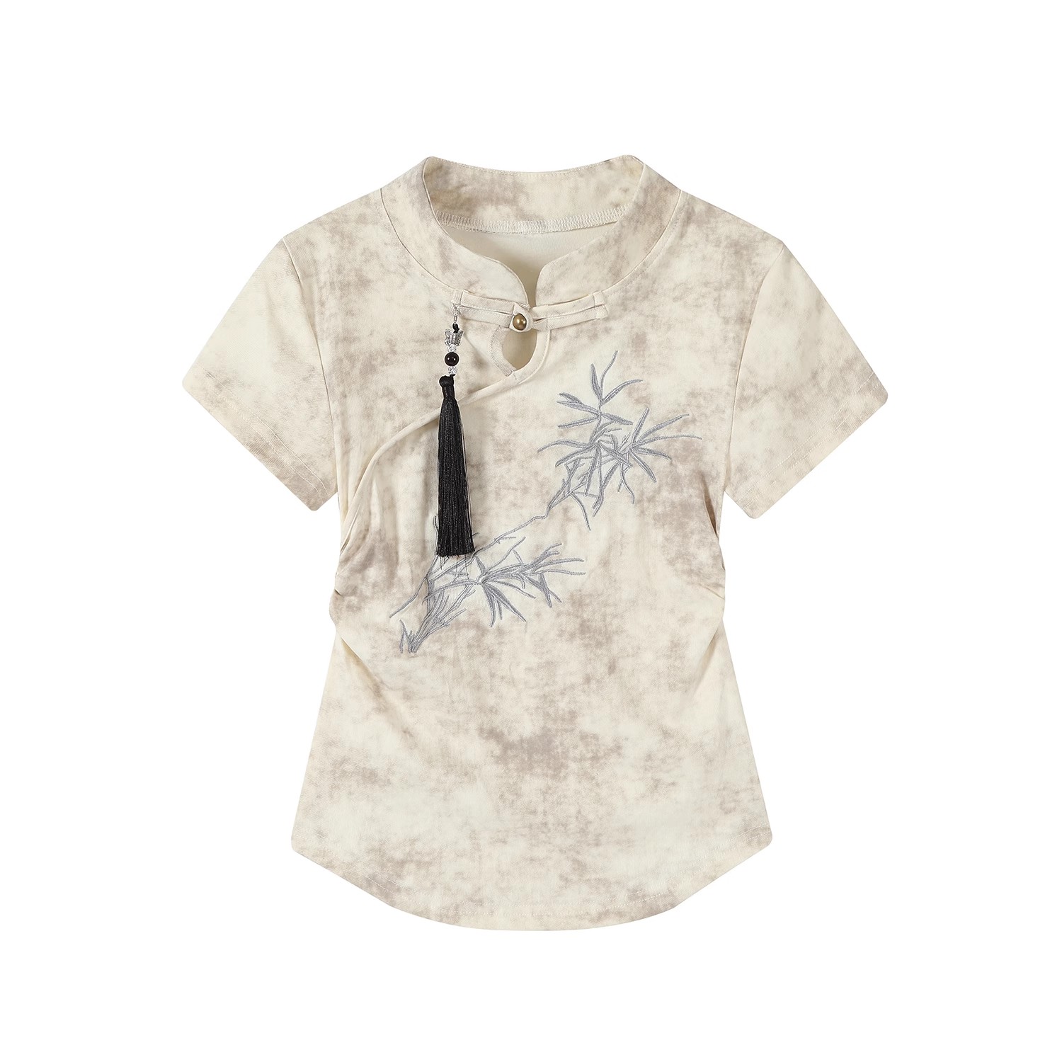 Elegant Zen-Inspired Two-Piece Dress Set for Women - Chinese Style, National Wind, Summer Outfit, Youthful Look Elegant Zen-Inspired Two-Piece Dress Set for Women - Chinese Style, National Wind, Summer Outfit, Youthful Look