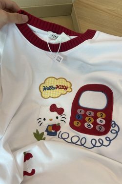 Embroidered Color-Block Short-Sleeve T-Shirt for Women - Stylish Summer 2025 Pure Cotton Casual Top