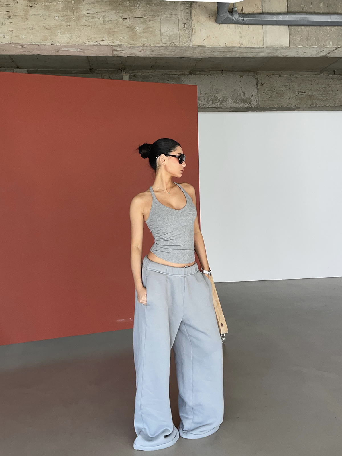 Faux Bare Face Athletic V-Neck T-Back High Elasticity Tank Top - Hot Girl Essentials for Y2K and 90s Style Fashion Faux Bare Face Athletic V-Neck T-Back High Elasticity Tank Top - Hot Girl Essentials for Y2K and 90s Style Fashion