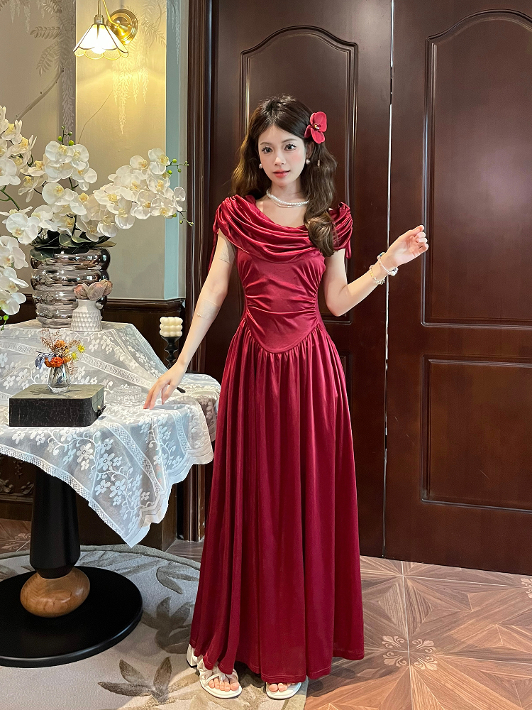 Flared Collar Little White Dress with French Court Design - Three-Color High-End Summer Dress for a Chic 90s Look Flared Collar Little White Dress with French Court Design - Three-Color High-End Summer Dress for a Chic 90s Look