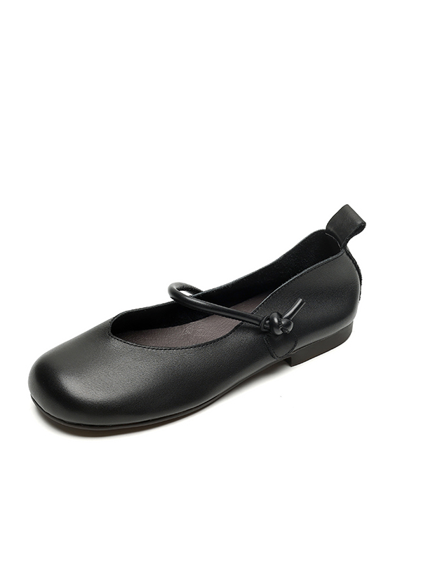Flat Mary Jane Shoes for Women, 2025 Spring Summer Collection, Top Layer Cowhide, Round Toe, Soft Bottom, Casual Comfort Flat Mary Jane Shoes for Women, 2025 Spring Summer Collection, Top Layer Cowhide, Round Toe, Soft Bottom, Casual Comfort