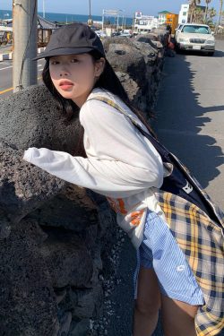 Floral Print Long Sleeve T-Shirt for Women - American Style Loose Round Neck Sun Protection Cover-Up - Summer Thin Top