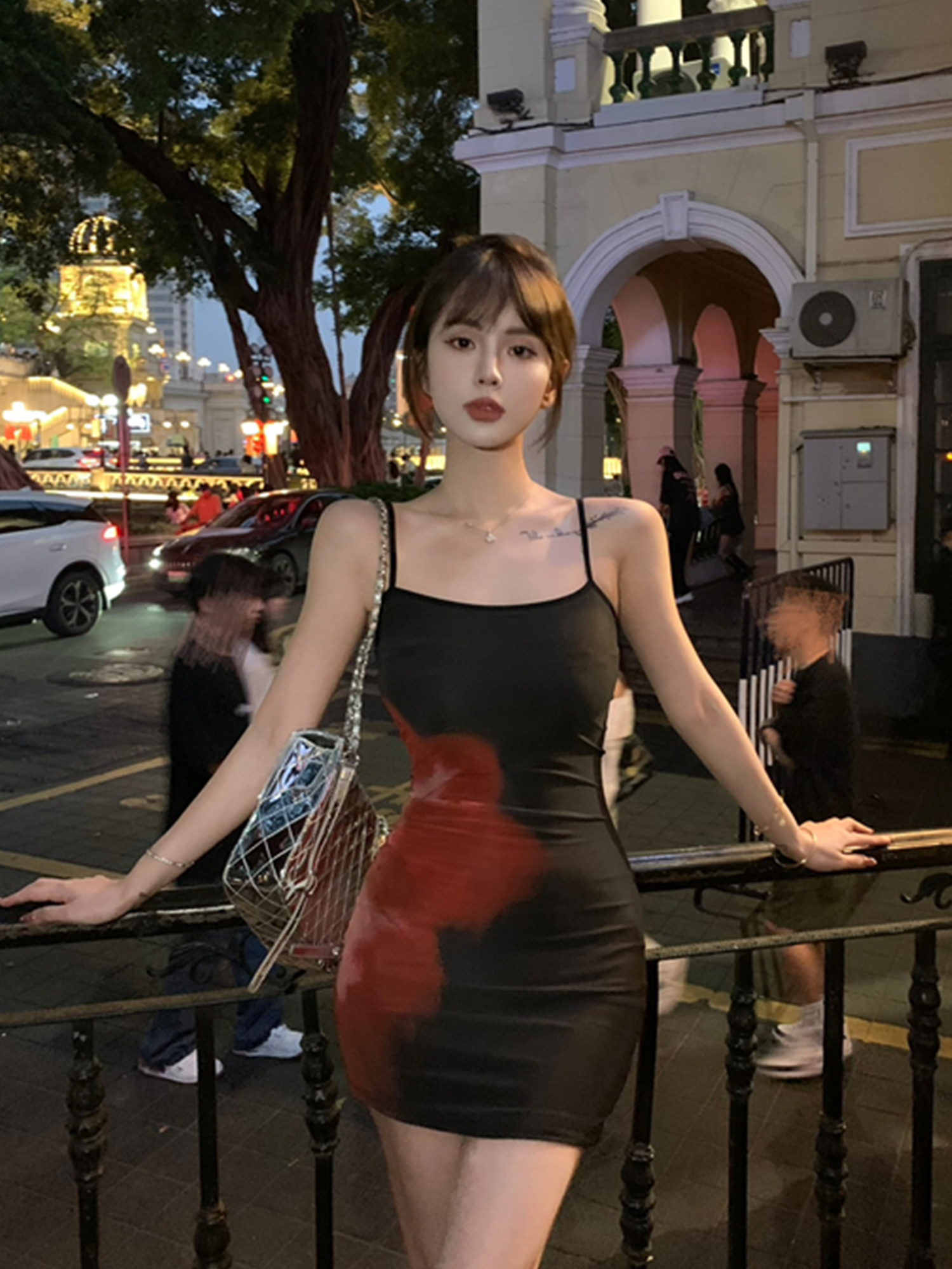 Floral Print Stretch Mesh Bodycon Mermaid Slip Dress with Waist-Cinching Design - Perfect for 90s and Y2K Style Enthusiasts Floral Print Stretch Mesh Bodycon Mermaid Slip Dress with Waist-Cinching Design - Perfect for 90s and Y2K Style Enthusiasts