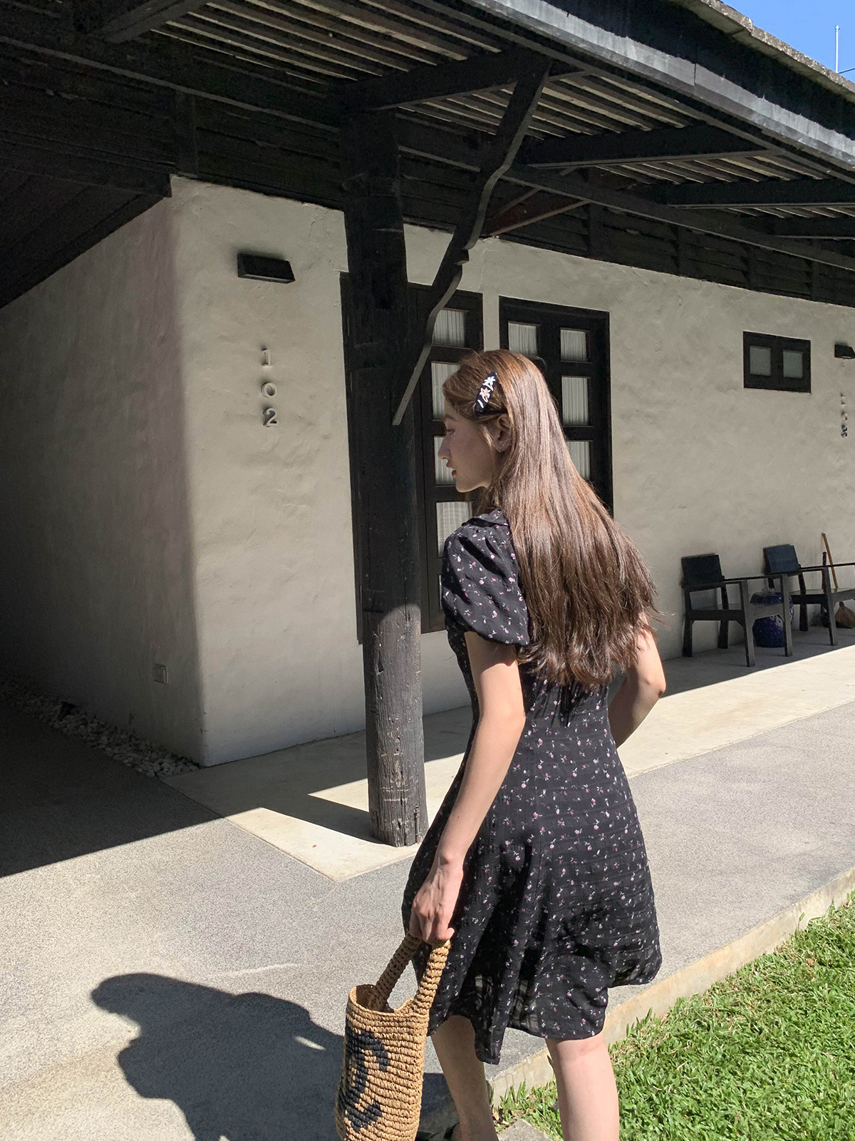 Floral Ruffled V-Neck Dress for Women, Tie Waist-Cinching, Mid-Length A-Line, Perfect for 2025 Spring and Summer Fashion Floral Ruffled V-Neck Dress for Women, Tie Waist-Cinching, Mid-Length A-Line, Perfect for 2025 Spring and Summer Fashion