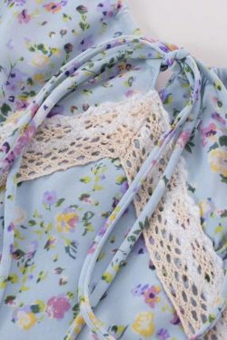 Floral Spaghetti Strap Dress for Women - Summer Beach Vacation Long Skirt, Sexy V2025 Style, 90s Inspired Fashion