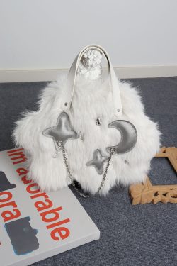 Fluffy Cloud Bag for Women - Niche High-End Long-Haired Handbag & Crossbody Bag for Autumn/Winter 2023, Cute and Stylish