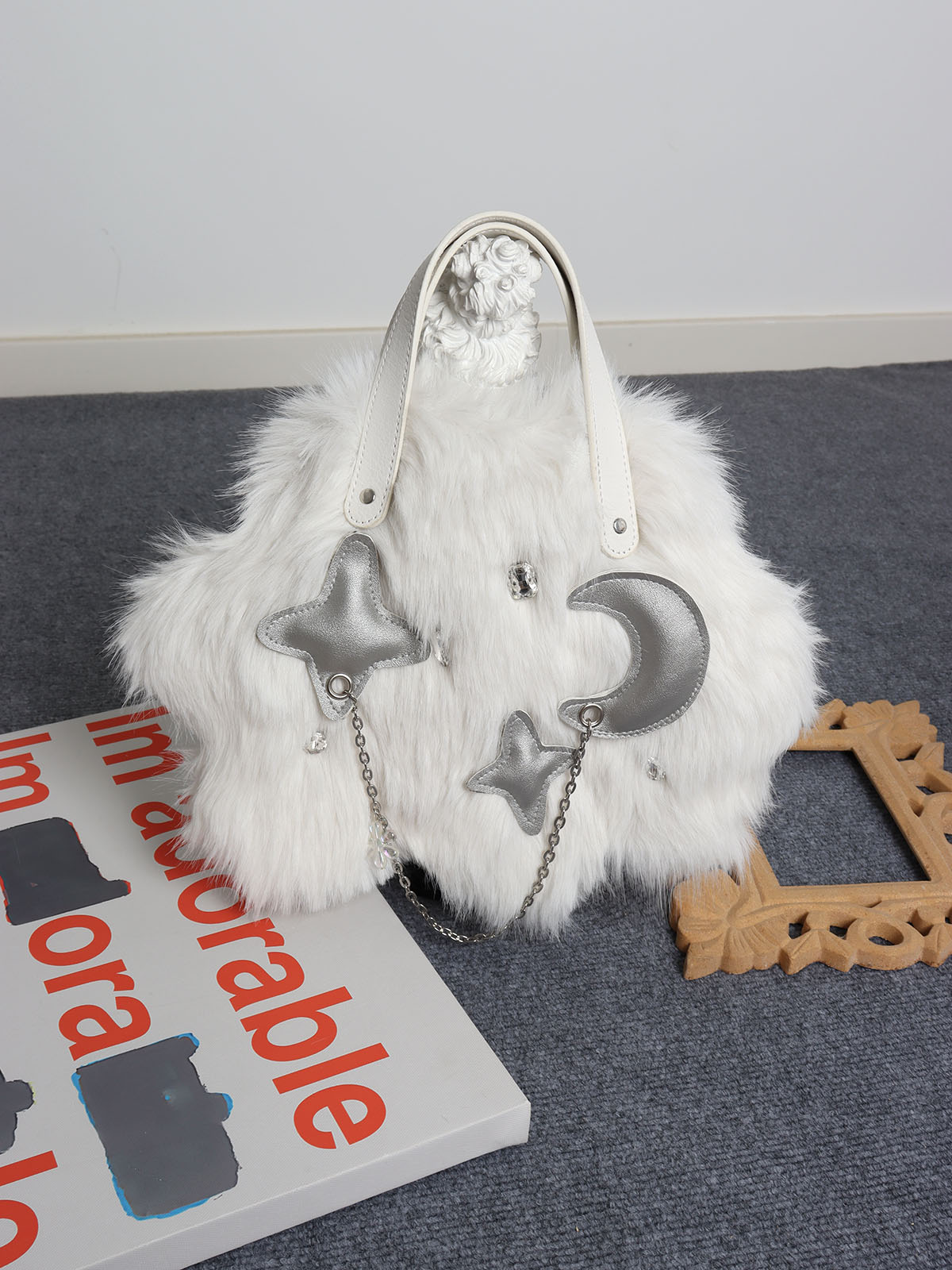 Fluffy Cloud Bag for Women - Niche High-End Long-Haired Handbag & Crossbody Bag for Autumn/Winter 2023, Cute and Stylish Fluffy Cloud Bag for Women - Niche High-End Long-Haired Handbag & Crossbody Bag for Autumn/Winter 2023, Cute and Stylish