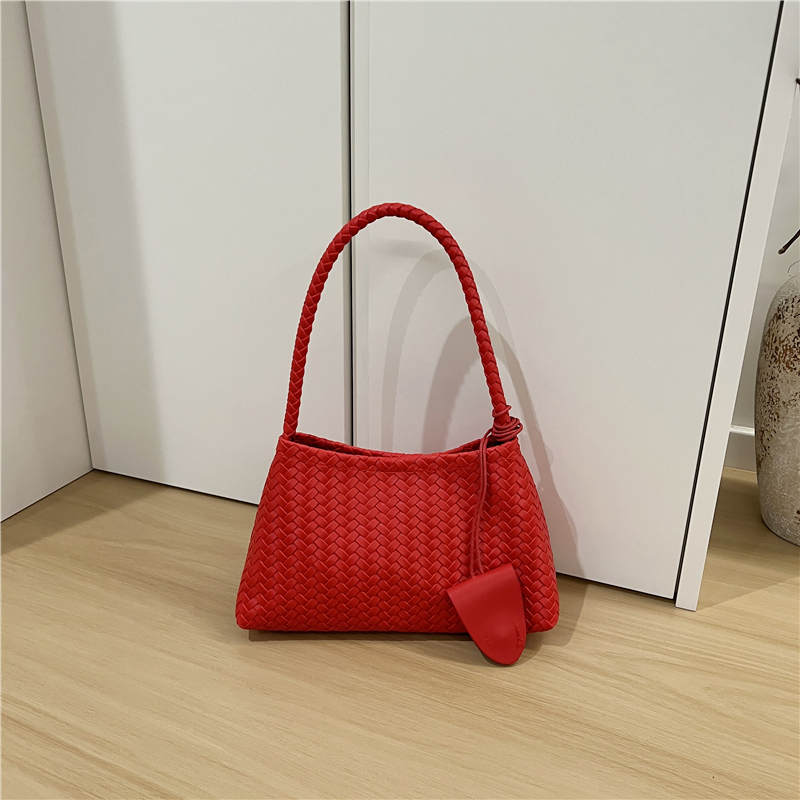 French Niche High-End Woven Handheld Shoulder Baguette Bag - Small Dirty Cabinet 2025 Fashion Underarm Bag French Niche High-End Woven Handheld Shoulder Baguette Bag - Small Dirty Cabinet 2025 Fashion Underarm Bag