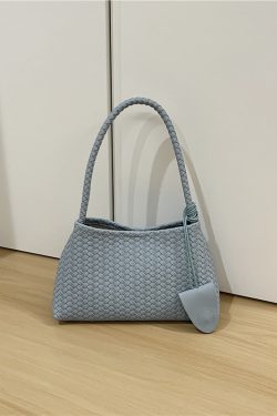 French Niche High-End Woven Handheld Shoulder Baguette Bag - Small Dirty Cabinet 2025 Fashion Underarm Bag