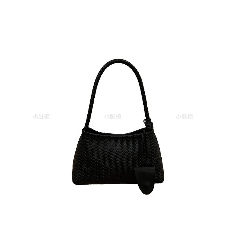 French Niche High-End Woven Handheld Shoulder Baguette Bag - Small Dirty Cabinet 2025 Fashion Underarm Bag French Niche High-End Woven Handheld Shoulder Baguette Bag - Small Dirty Cabinet 2025 Fashion Underarm Bag
