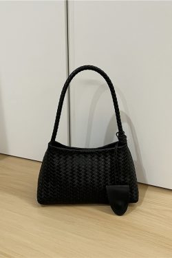 French Niche High-End Woven Handheld Shoulder Baguette Bag - Small Dirty Cabinet 2025 Fashion Underarm Bag