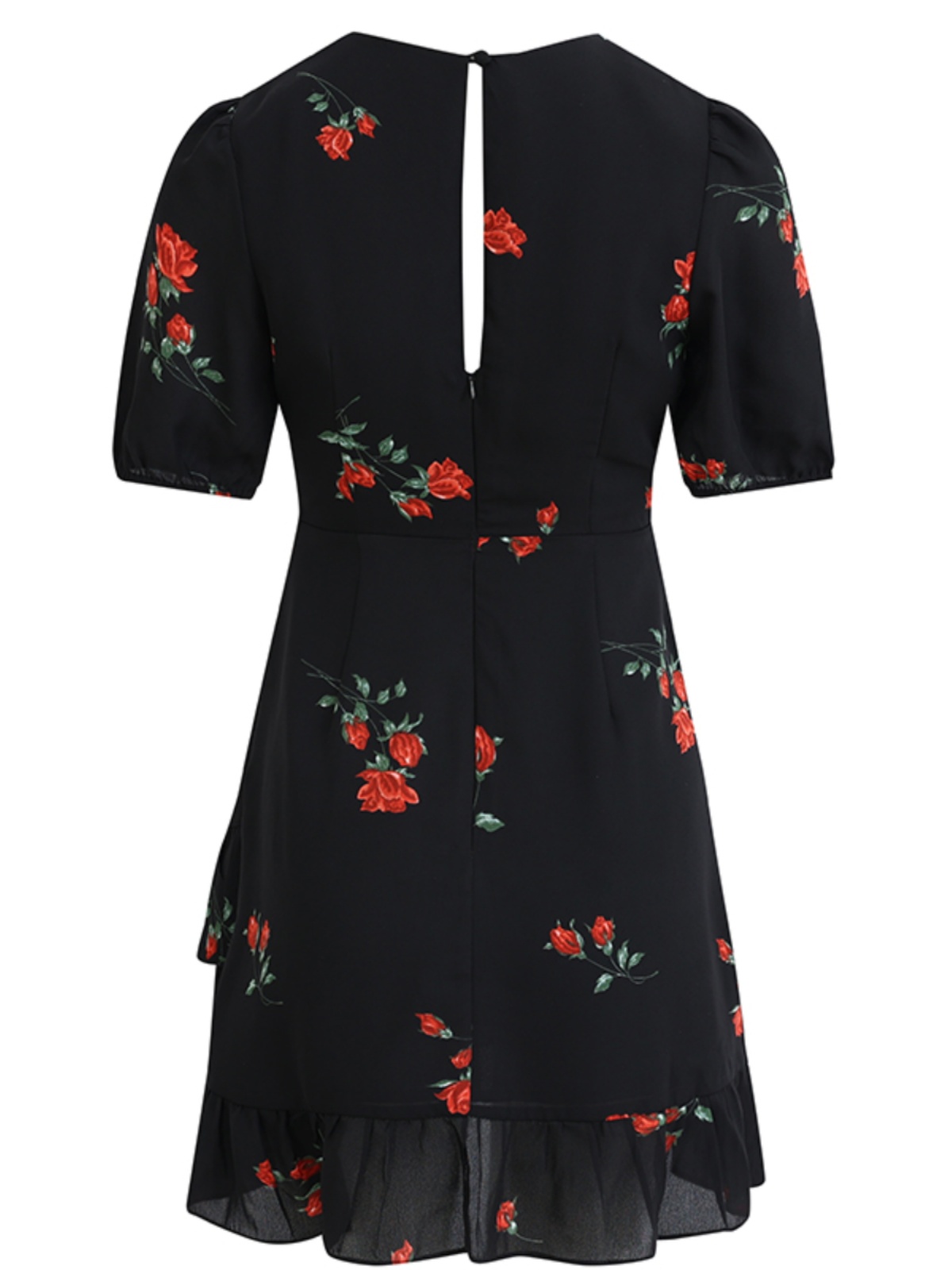 French Style Black Short Dress for Women - 2025 Summer Vacation Look, Inspired by Yang Caiyu, Trendy and Chic French Style Black Short Dress for Women - 2025 Summer Vacation Look, Inspired by Yang Caiyu, Trendy and Chic