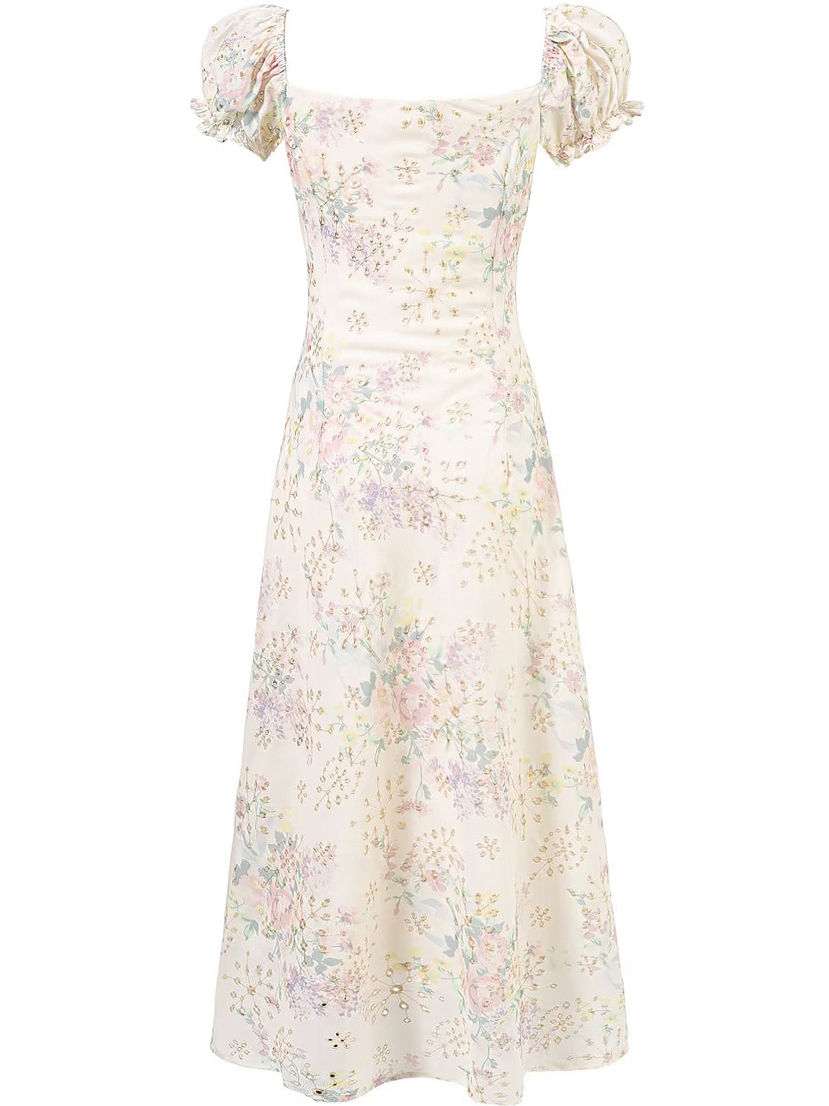 French-Style Embroidered Floral Dress for Women, High-End Quality Long Summer Dress 2025, Elegant Vintage Vibes French-Style Embroidered Floral Dress for Women, High-End Quality Long Summer Dress 2025, Elegant Vintage Vibes
