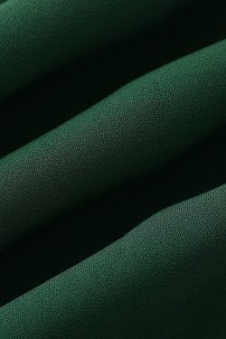 French Style Green Summer Dress 2025 with Side Slit and Spaghetti Straps - Women's Vacation Maxi Dress