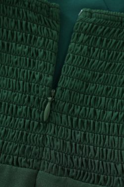 French Style Green Summer Dress 2025 with Side Slit and Spaghetti Straps - Women's Vacation Maxi Dress