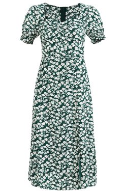 French-Style Long Blue Dress for Women - 2025 Summer Vacation Fashion, Elegant and Chic Look, Inspired by Zhong Chuxi