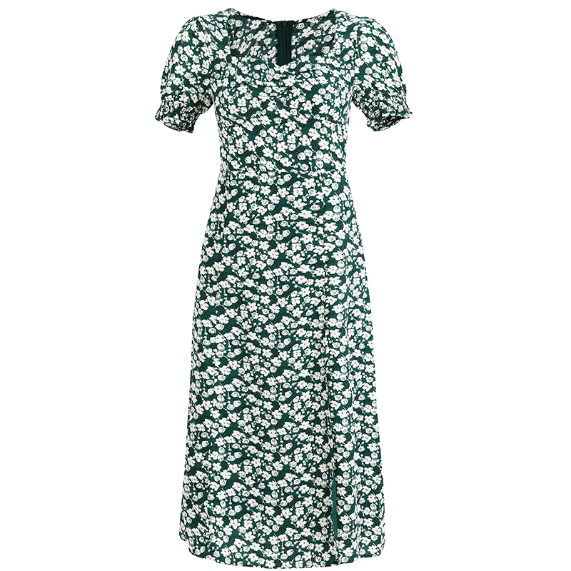 French-Style Long Blue Dress for Women - 2025 Summer Vacation Fashion, Elegant and Chic Look, Inspired by Zhong Chuxi French-Style Long Blue Dress for Women - 2025 Summer Vacation Fashion, Elegant and Chic Look, Inspired by Zhong Chuxi