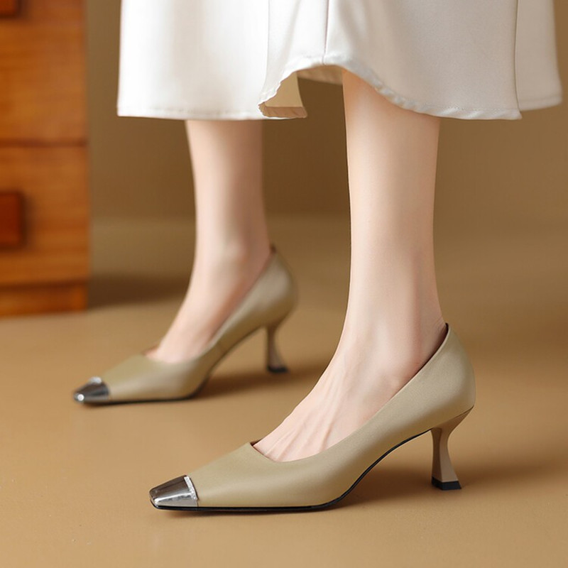 French Style Mary Jane Loafers for Women - Trendy Small Square Toe Shallow Mouth Shoes French Style Mary Jane Loafers for Women - Trendy Small Square Toe Shallow Mouth Shoes