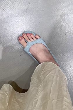 French Style Sheepskin Height-Increasing Thong Sandals for Women - Versatile Slip-On Roman Flip-Flops for Outdoor Wear