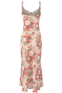 French Style Sleeveless Printed Long Dress for Summer 2025 - High-End Vacation Fashion for Women