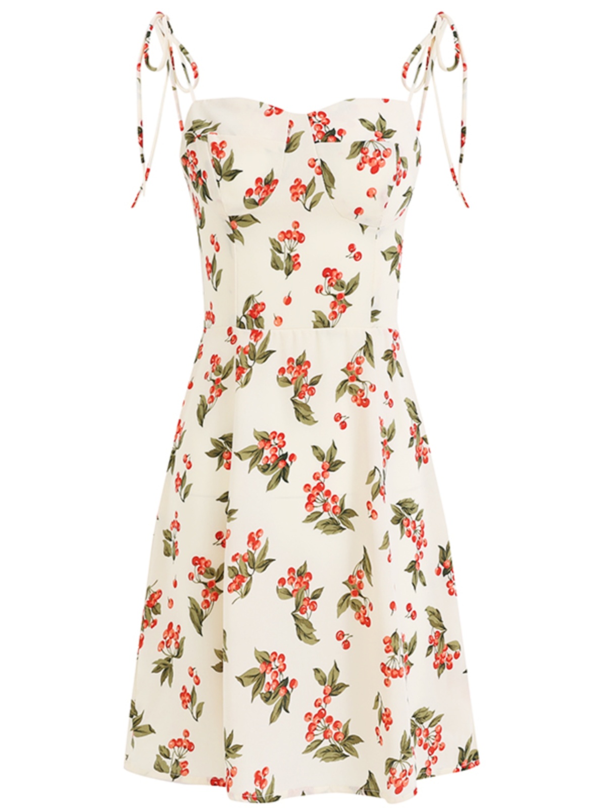 French Style Spaghetti Strap White Dress for Women - Petite Summer Vacation Dress 2025 - Slimming Design French Style Spaghetti Strap White Dress for Women - Petite Summer Vacation Dress 2025 - Slimming Design