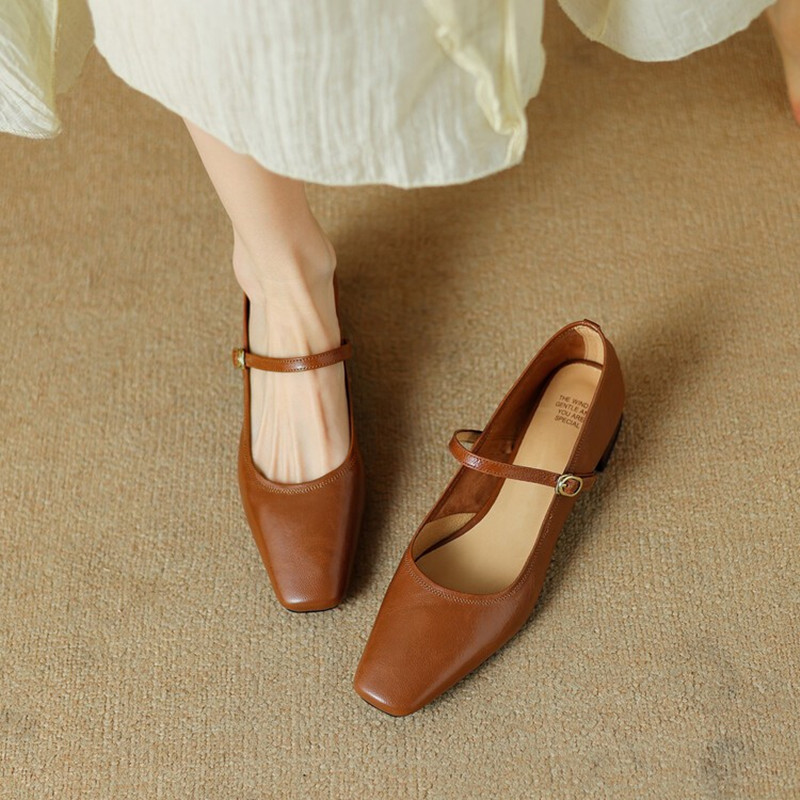 French Style Versatile High Heels for Women with Gentle Mary Jane Strap - Elegant Italian-Inspired Footwear French Style Versatile High Heels for Women with Gentle Mary Jane Strap - Elegant Italian-Inspired Footwear