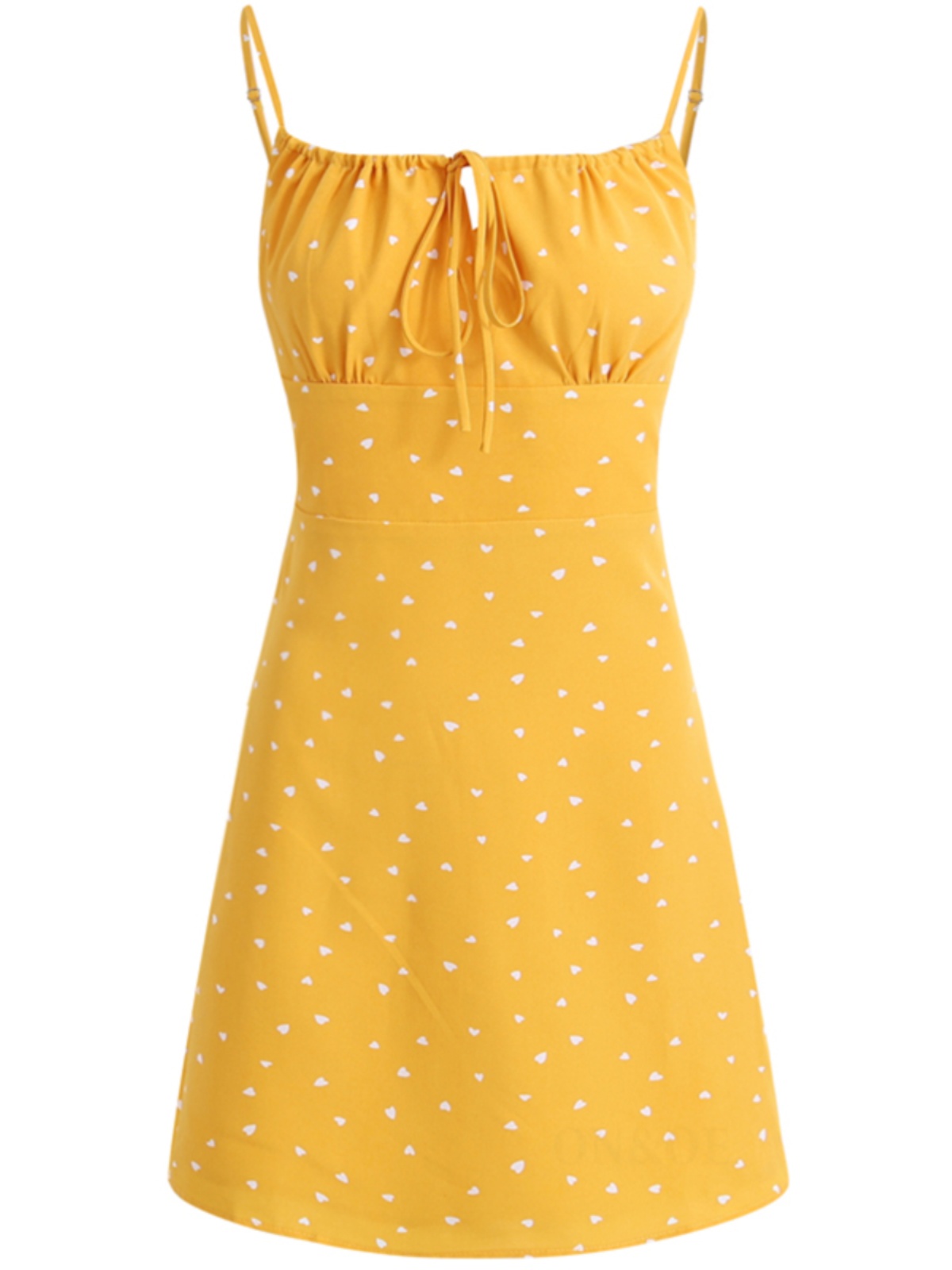 French Style Yellow Spaghetti Strap Dress for Women - Petite Summer Vacation Dress 2025 French Style Yellow Spaghetti Strap Dress for Women - Petite Summer Vacation Dress 2025