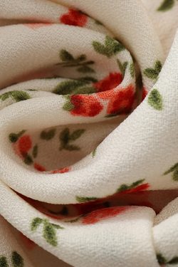 French Vintage Floral Spaghetti Strap Crop Top with Open Back - 2025 Summer Style, Boho Chic, Y2K Inspired