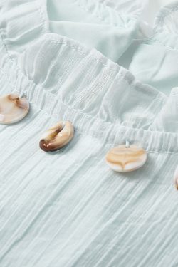 Fresh Blue Petite Princess Dress for Women - Sweet Age-Reducing Summer Style Cake Dress