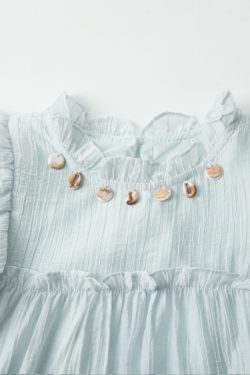 Fresh Blue Petite Princess Dress for Women - Sweet Age-Reducing Summer Style Cake Dress