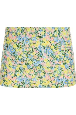 Fruit Picnic Dopamine Girl Plaid Mini Skirt for Women - Summer Low Waist Bodycon Style