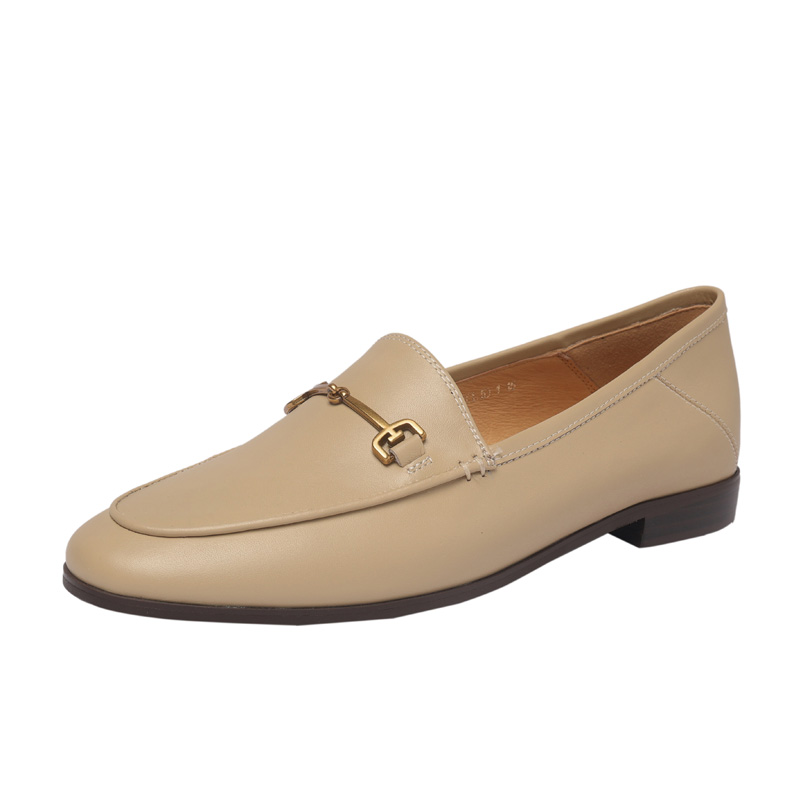 Genuine Leather Loafers for Women, Low-Heeled Flat Shoes, Soft-Soled Driving Shoes, Chic Italian Style Footwear Genuine Leather Loafers for Women, Low-Heeled Flat Shoes, Soft-Soled Driving Shoes, Chic Italian Style Footwear