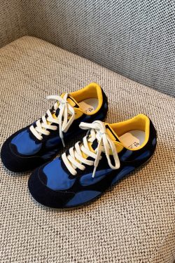 Genuine Leather Retro Color-Block ACG Shoes for Women - 2025 Summer Breathable Sports Casual Training Footwear