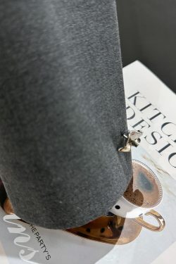 Gray Stylish Short Coat for Women - High-End Little Chanel Style, Versatile Elegant Outerwear for Spring and Autumn 2025