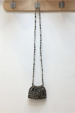 Handmade Beaded Woven Seed Bag - Stylish Bling Shoulder Handbag for Women - Chic Evening Accessory