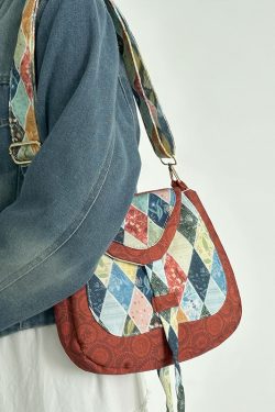 Handmade Chinese-Style Retro Hanfu Qipao Shoulder Crossbody Bag for Women - Vintage-Inspired Fashion Accessory