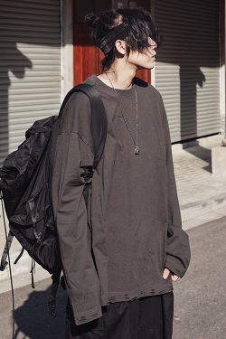 Handmade Dark Style Headbands - Versatile Hip-Hop Streetwear, Japanese Hair Accessories for Men and Women, Trendy Fashion Accessory