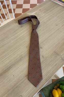 Handmade Vintage Japanese Retro Wide Bow Tie with Trendy Cartoon Print - Versatile Korean Style Fashion Accessory