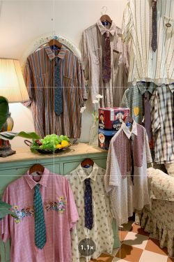 Handmade Vintage Japanese Retro Wide Bow Tie with Trendy Cartoon Print - Versatile Korean Style Fashion Accessory