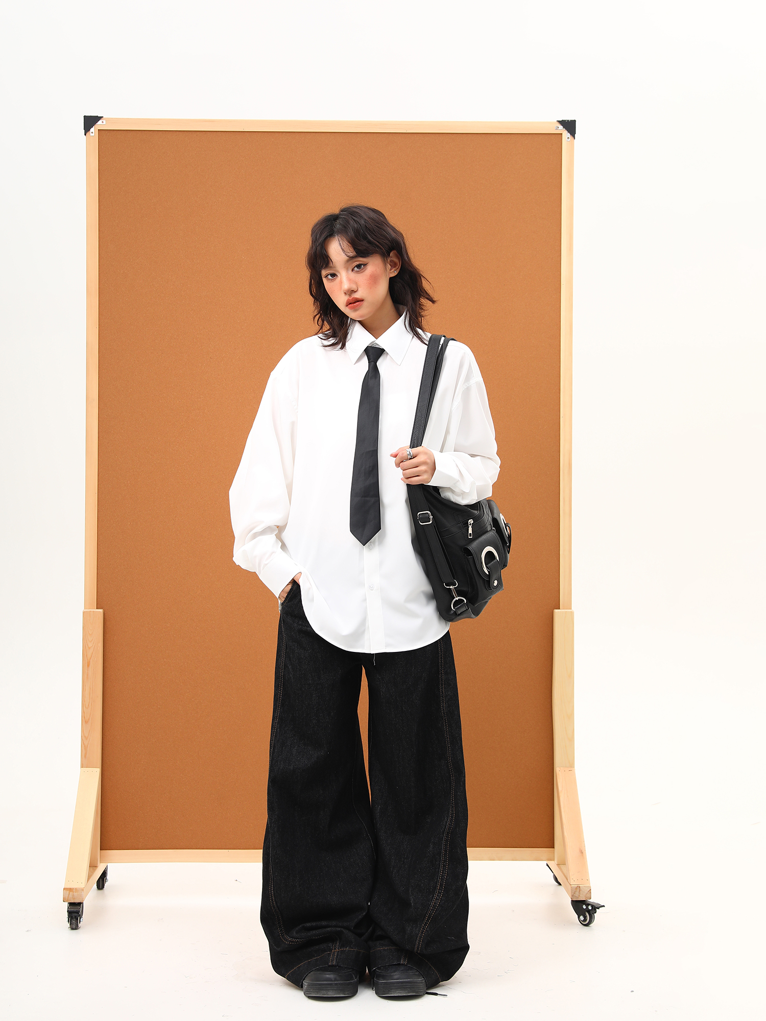 Handmade White Silk Loose Draped Shirt for Unisex - Wrinkle-Resistant, Versatile Design with Tie - Perfect for Y2K and Casual Chic Looks Handmade White Silk Loose Draped Shirt for Unisex - Wrinkle-Resistant, Versatile Design with Tie - Perfect for Y2K and Casual Chic Looks