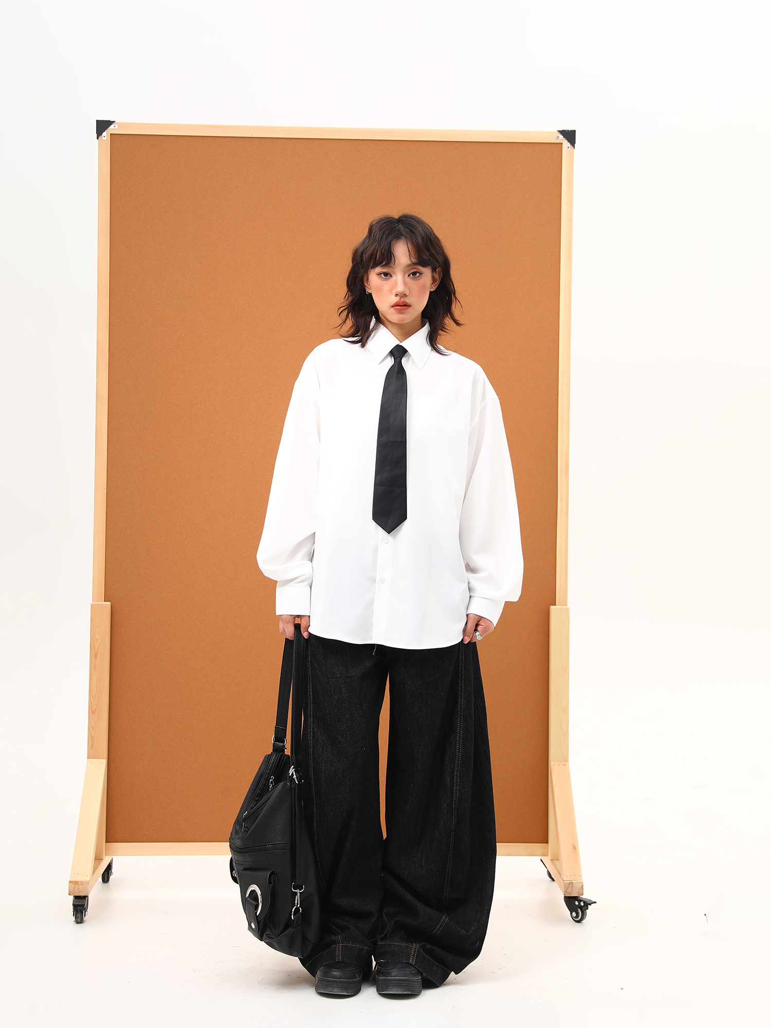 Handmade White Silk Loose Draped Shirt for Unisex - Wrinkle-Resistant, Versatile Design with Tie - Perfect for Y2K and Casual Chic Looks Handmade White Silk Loose Draped Shirt for Unisex - Wrinkle-Resistant, Versatile Design with Tie - Perfect for Y2K and Casual Chic Looks